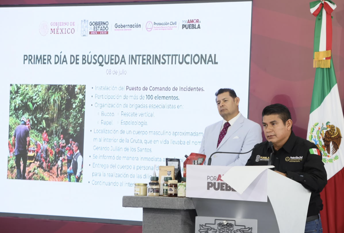 Gobierno Estatal garantiza acompañamiento y trabajo Institucional ante emergencia en Cuetzalan